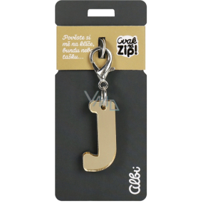Albi Mirror key ring gold J