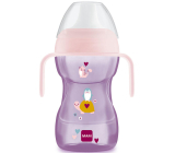 Mam Fun to Drink Cup mug for transition to a classic mug 8+ months Purple 270 ml