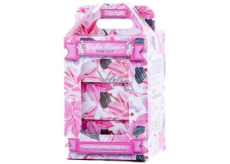 Iteritalia Pink Lily Italian herbal toilet soap 3 x 100 g, gift set