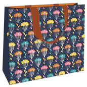 Nekupto Luxury paper gift bag 23 x 17,5 x 10 cm Floral pattern