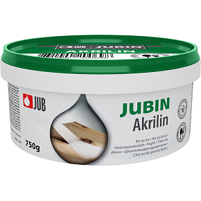 Jubin Akrilin dispersion acrylic putty for wood, oak, 750 g