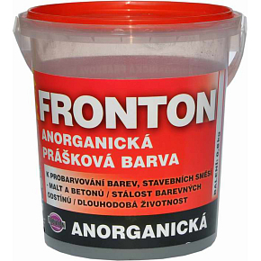 Fronton powdered color for building mixtures of mortars and concrete, 0191 gray, 800 g