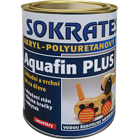 Socrates Aquafin Plus Mat base and top coat for wood for interiors, 600 g