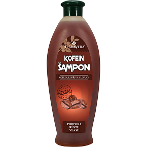 Herbavera Caffeine Shampoo Against Hair Loss, 550 ml