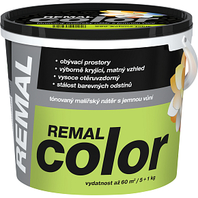REMAL Color wall paint 590 green apple, 5 + 1 kg
