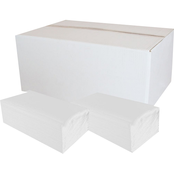ZZ Paper Towels for Dispensers, 2-Ply, Extra White, 3000 pcs