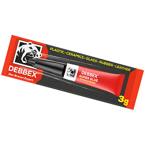 Den Braven Super Glue instant adhesive, 3 g