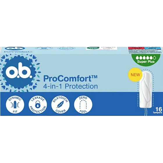 o.b. Pro Comfort Super Plus tampons 16 pcs