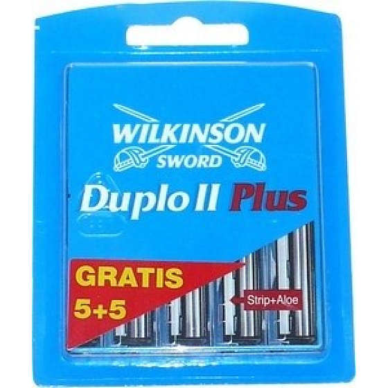 Wilkinson Duplo II Plus spare heads 5 + 5