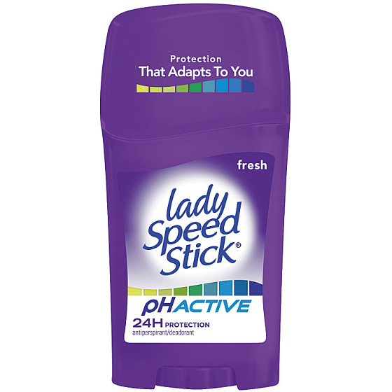 Lady Speed Stick Active Fresh pH antiperspirant deodorant stick for women 45 g