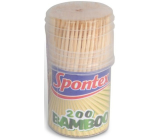 Spontex Toothpicks bamboo 200 pieces box