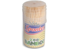 Spontex Toothpicks bamboo 200 pieces box