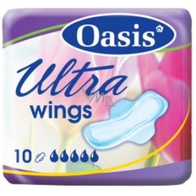 Oasis Ultra Wings intimate inserts with wings 10 pieces