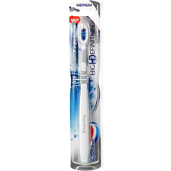 Aquafresh High Definition White Medium medium toothbrush 1 piece