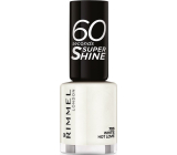 Rimmel London 60 Seconds Super Shine Nail Polish 703 White Hot Love 8 ml