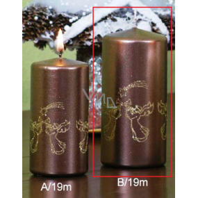Lima Angels Trumpet Candle Brown Cylinder 60 x 120 mm 1 Piece