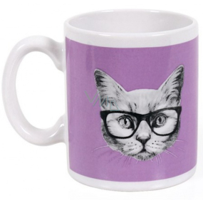 Albi Espresso Mug Cat in glasses, 100 ml