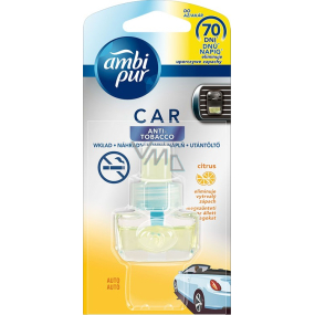 Ambi Pur Car Anti Tobacco Citrus Car Air Freshener Refill 7 ml