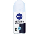 Nivea Invisible Black & White Pure roll-on antiperspirant for women 50 ml