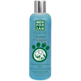 MenForSan Eliminating hair odor with the smell of powder natural shampoo for dogs 300 ml