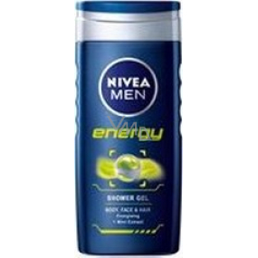 Nivea Men Energy shower and hair shampoo 250 ml