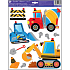 Wall stickers excavator machine 33 x 29 cm