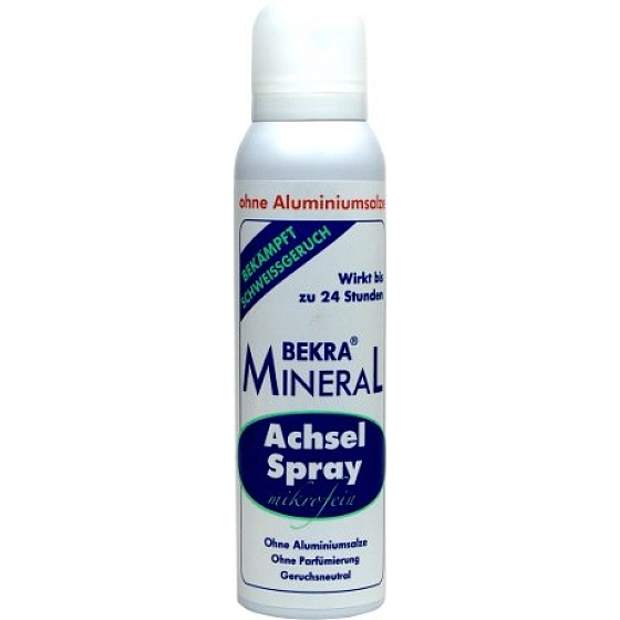 Bekra Mineral Achsel Mineral natural deodorant without aluminum spray 150 ml