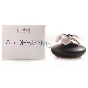 Millefiori Milano Air Design Diffuser Flower Container for Scenting Fragrance Using Porous Top Large Black