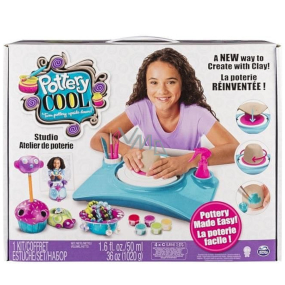 Spin Master Pottery studio creative set with the educational value of manual skill and patience age 6+