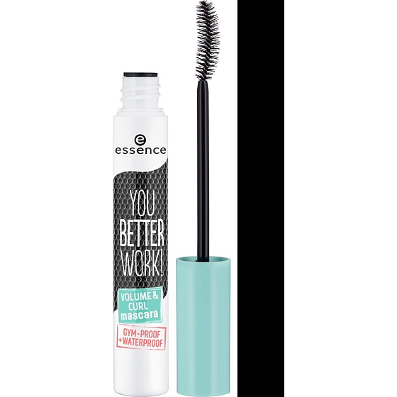 Essence You Better Work Volume & Curl mascara black 10 ml