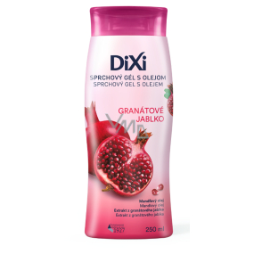 Dixi Pomegranate Shower Gel with Oil 250 ml