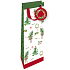 Nekupto Gift paper bag for a luxury bottle 33 x 13 cm Christmas 1792 WILH