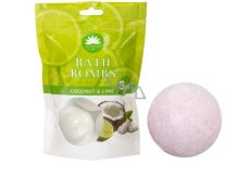 Elysium Spa Coconut and lime sparkling ball-bath bomb 3 x 50 g