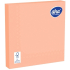 Aha Paper napkins 3 ply 33 x 33 cm 20 pieces of one-color salmon