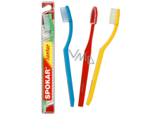 Spokar 3413 Amber soft toothbrush straight cut, tapered head