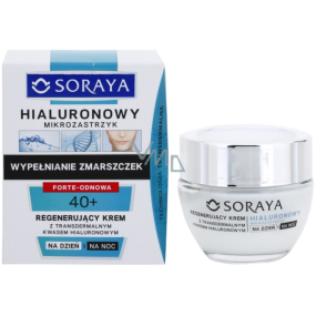 Soraya Hyaluronic Micro-Injection 40+ regenerating cream with transdermal hyaluronic acid per day / night 50 ml