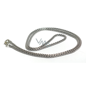Chain silver, medium width 60 cm
