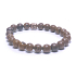 Wooden bracelet natural dark 8mm/ 16 - 17cm,