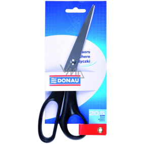 Donau Office scissors asymmetric black 20,5 cm