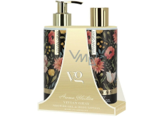 Vivian Gray Botanicals luxury body lotion 250 ml + luxury shower gel 250 ml, cosmetic set for women