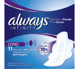 Always Infinity Long Sanitary Pads with Wings 11 Pieces