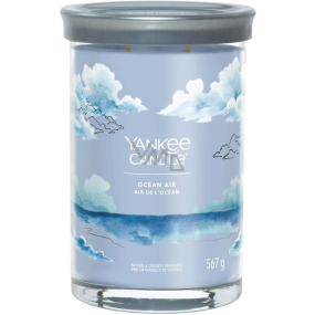 Yankee Candle Ocean Air - Ocean Air scented candle Signature Tumbler large glass 2 wicks 567 g