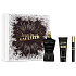 Jean Paul Gaultier Le Male Le Parfum eau de parfum 125 ml + shower gel 75 ml + eau de parfum 10 ml, gift set for men