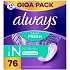 Always Daily Fresh Normal sanitary napkins 76 pcs