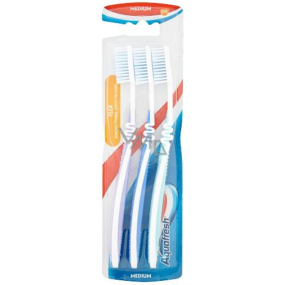 Aquafresh Flex Toothbrush Medium 3 pieces