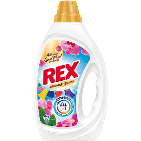 REX Laundry Gel Aromatherapy Orchid Color 20 Washes, 900ml