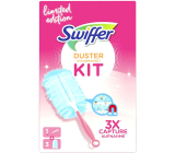 Swiffer Duster Kit small handle + 3 dusters, set
