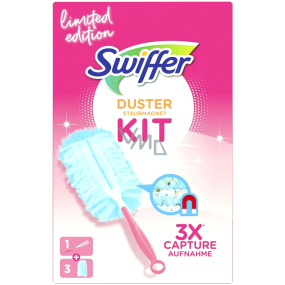 Swiffer Duster Kit small handle + 3 dusters, set