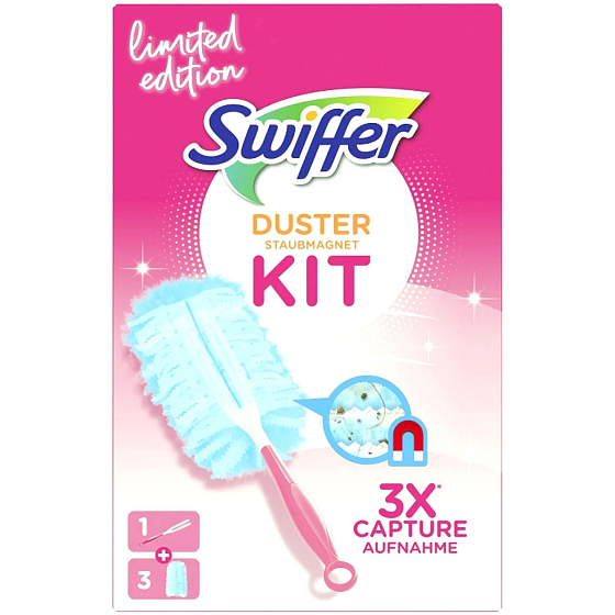 Swiffer Duster Kit small handle + dusters 3 pieces, set