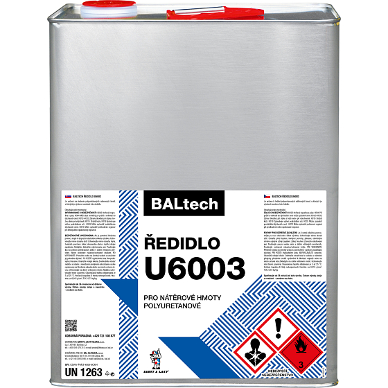 BALTECH thinner U6003, 9 l